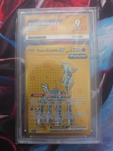 Iron Crown ex 216/162 ACE graded card