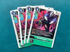 Dinobeemon BT3-055 Playset Release Special Booster 1.5 Digimon Card Game x4