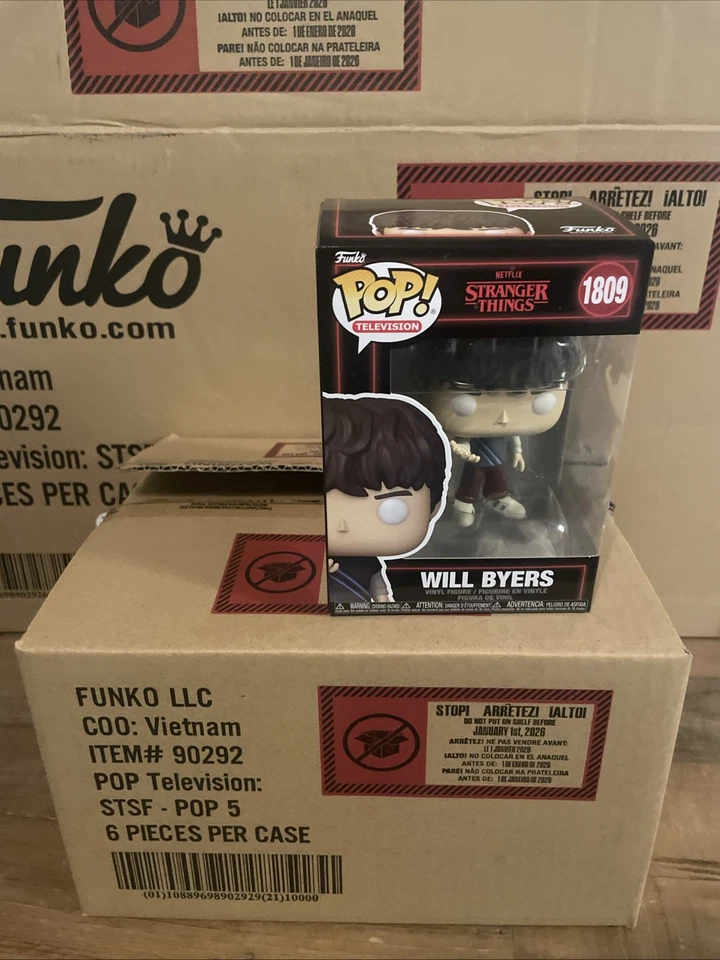 Funko POP! Fernsehen: Stranger Things Staffel 5 - Will Byer - AUF LAGER #1809