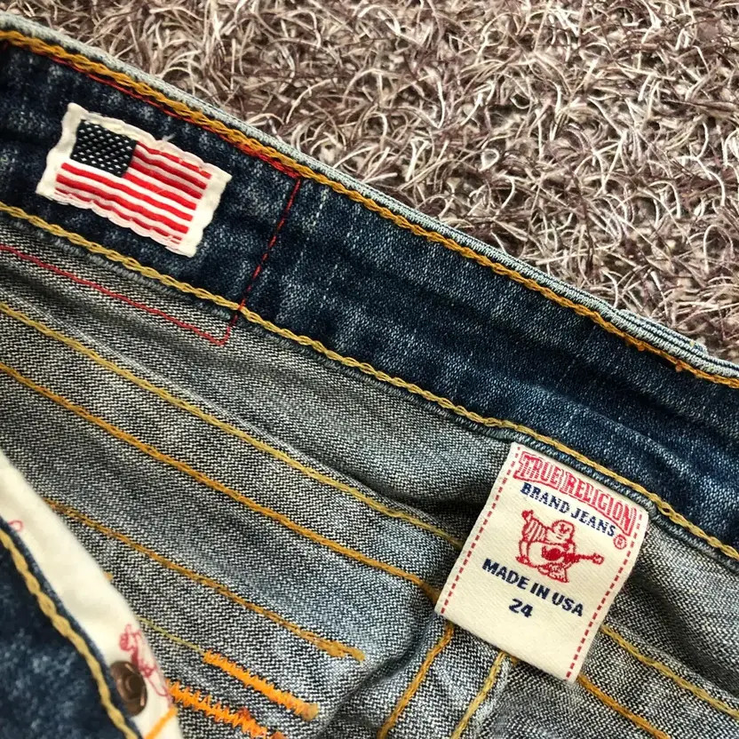 True Religion Billy Flare Bootcut Denim Pants Women's Light Used thumbnail 9