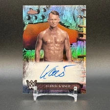 2025 TOPPS - CHROME  WWE CACTUS JACK - Ludwig Kaiser  BAV-KSR - AUTO