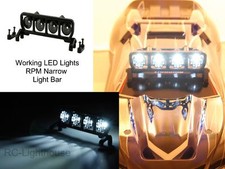 RPM Light Bar Narrow with 4 LED's 80782, Recon G6 Rock Black
