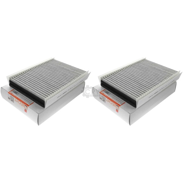 2X Mahle Knecht LAK 249 Filter Innenraumluft Pollenfilter Innenraumfilter-image
