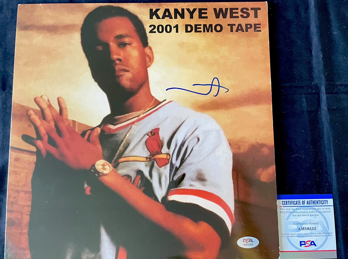 洋楽 Kanye West 2001 Demo Tape KANYE WEST YEEZY SIGNED AUTOGRAPHED COA PSA/DNA 2001 DEMO