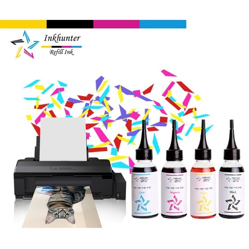 4x100ml ink Refill Kit fits Brother LC426 LC426XL LC427 LC427XL Cartridges - Afbeelding 9 van 13
