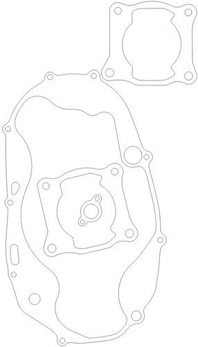 Yamaha RZ350 Gasket SET A - 第 1/1 張圖片