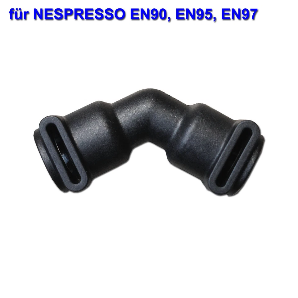 Neu DeLonghi Raccord Winkel 125° für Kaffeemaschine NESPRESSO EN95.S, EN90, EN97