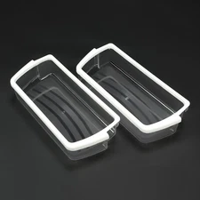 2-Pack Whirlpool Refrigerator Door Bin Basket Shelf For WPW10321304 AP6019471