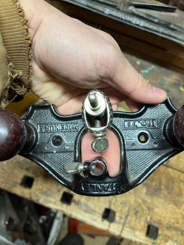 super rare jappaned stanely no 71 router plane - Picture 11 of 24
