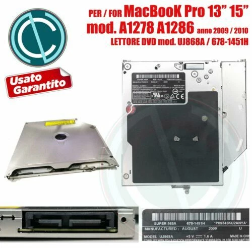 Lettori CD, DVD e Blu-ray interno per laptop per prodotti informatici