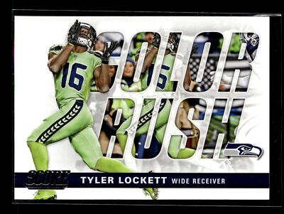 2017 Score Color Rush #17 Tyler Lockett Seattle Seahawks