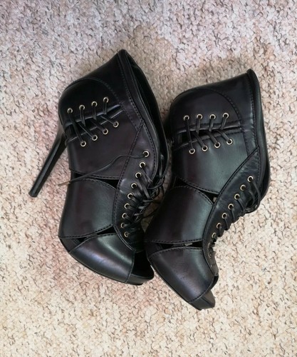 Stivali stringati da baseball iconici rari $995 Alexander Mcqueen College 37 4 - Foto 11 di 11