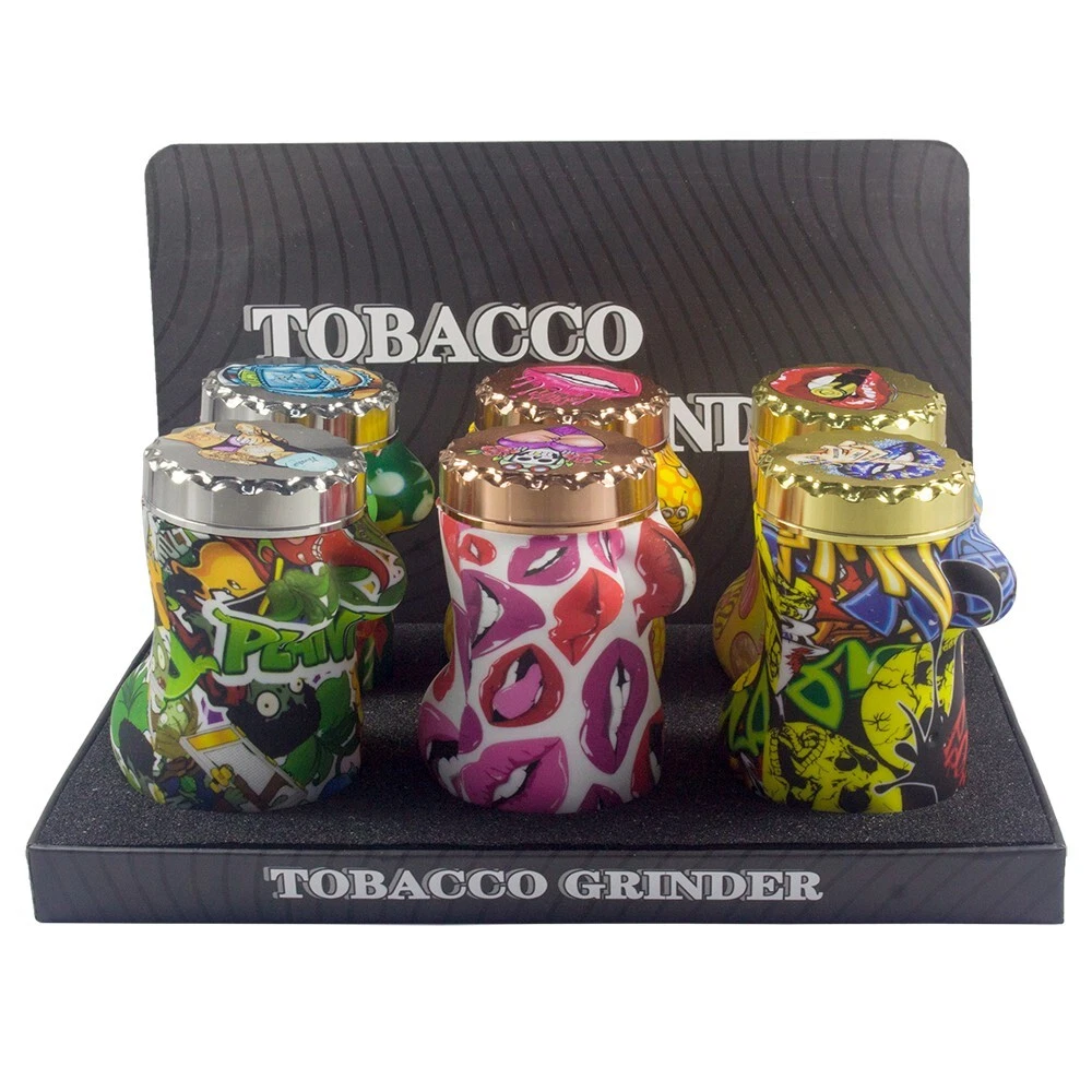 6 PACK 2.1" 4 Piece Secy Woman Body Grinder Tobacco Herb Spice Crusher
Opens in a new window or tab