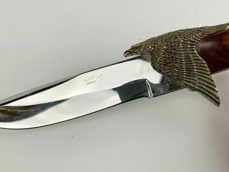 Cuchillo Bowie Kershaw Edición Limitada American Bald Eagle North American Wildlife Foto 4 de 4