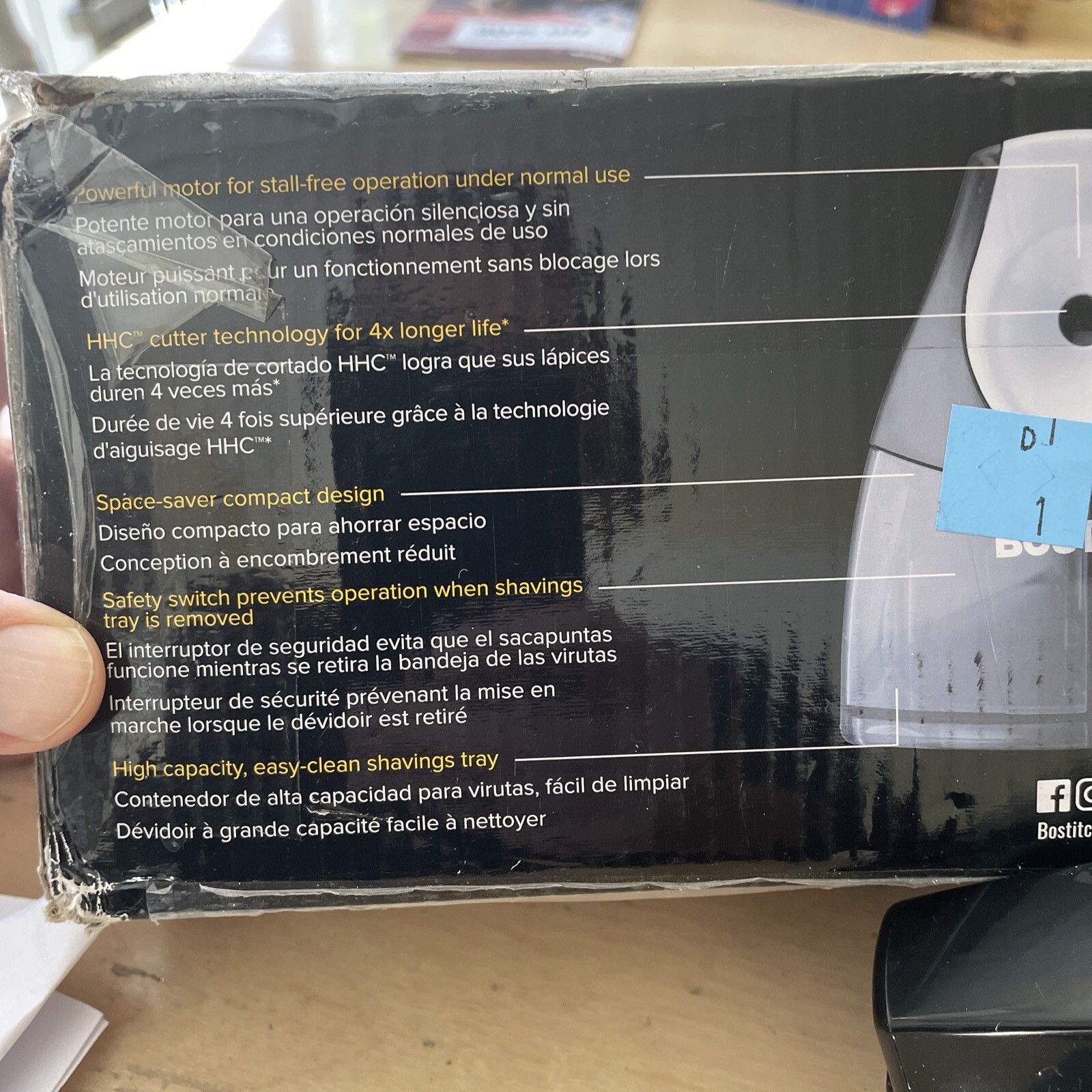 Bostitch Personal Electric Pencil Sharpener eBay