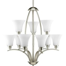Progress Lighting 9-Light Chandelier Joy Coll...