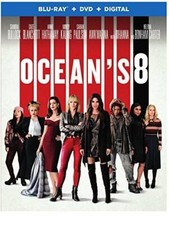 Ocean's 8 BD Blu-ray - Blu-ray By Sandra Bullock - GOOD