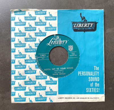 7'' David Seville - Camel Rock / Gotta Get To Your House - US Liberty