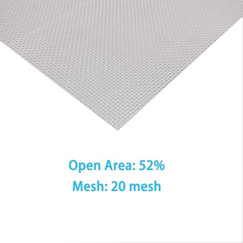 Confezione 4 Schermo Rete Filo Tessuto Acciaio Inox 304 Foro 1mm 20 Antiruggine - Foto 6 di 8