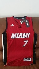 Adidas swingman Miami heat goran dragic #7 basketball jersey NWT size S  mens