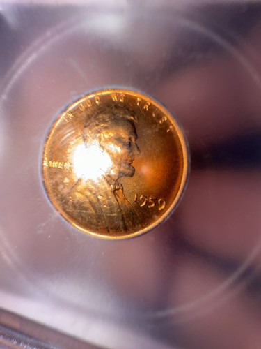 1959 Lincoln Memorial Cent ICG MS67 RD Shinny Red *Rare* - Picture 7 of 8