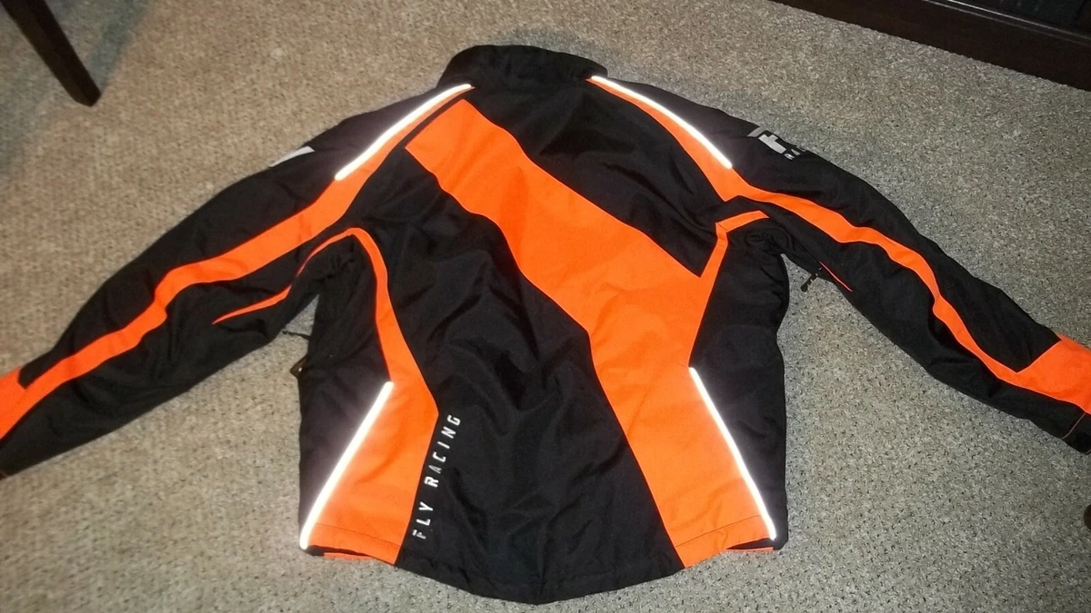 Orange snowmobile deals jacket