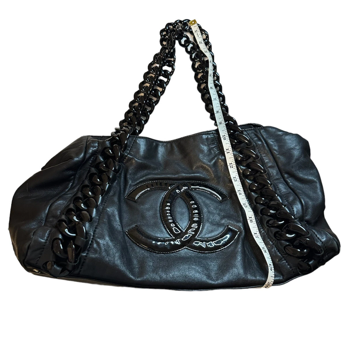 Chanel chain tote sale