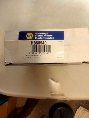 NAPA Driveshaft Center Bearing & Support HB88540 - Picture 2 of 3