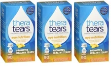 Thera Tears Eye Nutrition Dry Eye Relief Capsules 90 Capsule X 3 Packs