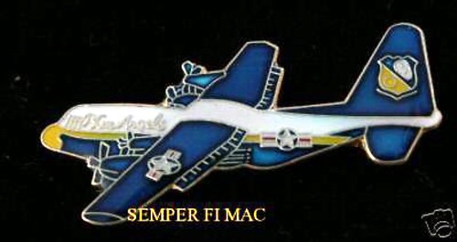 C-130-HERCULES-LAPEL-HAT-PIN-US-NAVY-BLUE-ANGELS-FAT-ALBERT-AIRLINES-MARINES-WOW