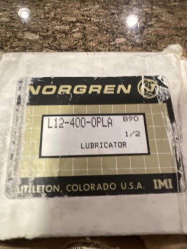 NORGREN L12-400-OPLA / L12400OPLA (NEW IN BOX) Lubricator - Picture 3 of 8