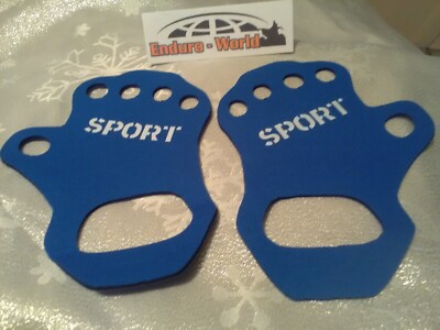 ENDURO-WORLD HANDFLÄCHENPROTEKTOREN ANTI BLISTER BLAU LARGE