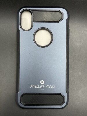 New iPhone Case X, & XR, Carbon Fiber Design Shockproof Durable Style Open Box