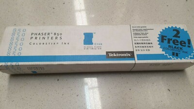Genuine Tektronix Xerox 016182500 016-1825-00 Cyan 5 Pack + Black 2 Pack New
