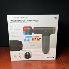 Sharper Image Power Boost Pro Compact Hot  Cold Percussion Massager New 2132 