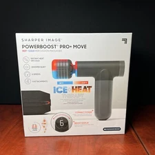 Sharper Image Power Boost Pro+ Compact Hot & Cold Percussion Massager New (2132)