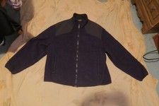 John Rich  Bros Blue Label Woolrich Wool Nylon Shoulder Zip Mens Jacket XL Gray