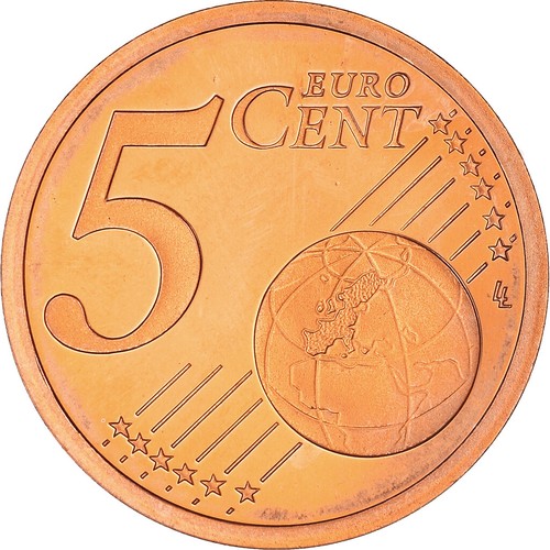 [#189432] France, 5 Euro Cent, 2000, Paris, Proof / BE, FDC, Cuivre plaqué acier - Photo 2/2