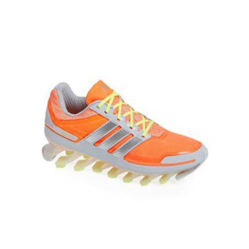 New Adidas Women´s Springblade Running Shoe Orange and Silver