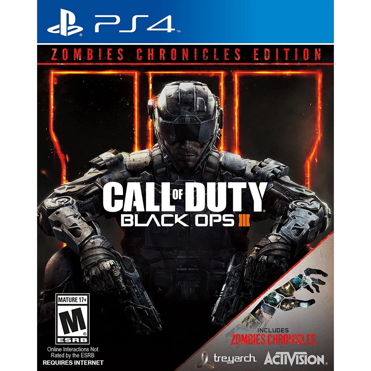 Jeu Call Of Duty Black Ops 3 - PS4 - Version Occasion - Bon état - Sans Notice