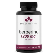 Berberine Supplement 1200 mg per Serving Berberine HCI LUMA NUTRITION NEW