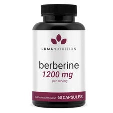 Berberine Supplement 1200 mg per Serving Berberine HCI LUMA NUTRITION NEW