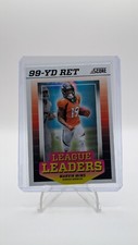 2024 Panini Score *League Leaders Insert* #LL-MMS Marvin Mims NFL Broncos