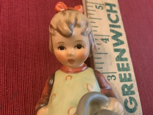 Hummel Goebel Little Gardener Girl Watering Can Flower Germany Collectors Club - Picture 3 of 11