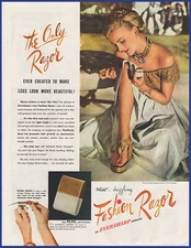 Vintage 1947 EVERSHARP-SCHICK Fashion Razor & Blades Shaving Ephemera Print Ad