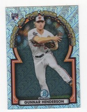 2023 BOWMAN MEGA BOX BASEBALL ROOKIE OF THE YEAR FAVORITES GUNNAR HENDERSON O'S