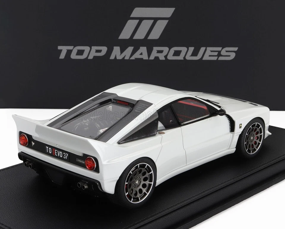 Lancia Kimera EVO37 2022 1:18 Blanco - Modelo Resina Edición Limitada - Top Marques Foto 2 de 4