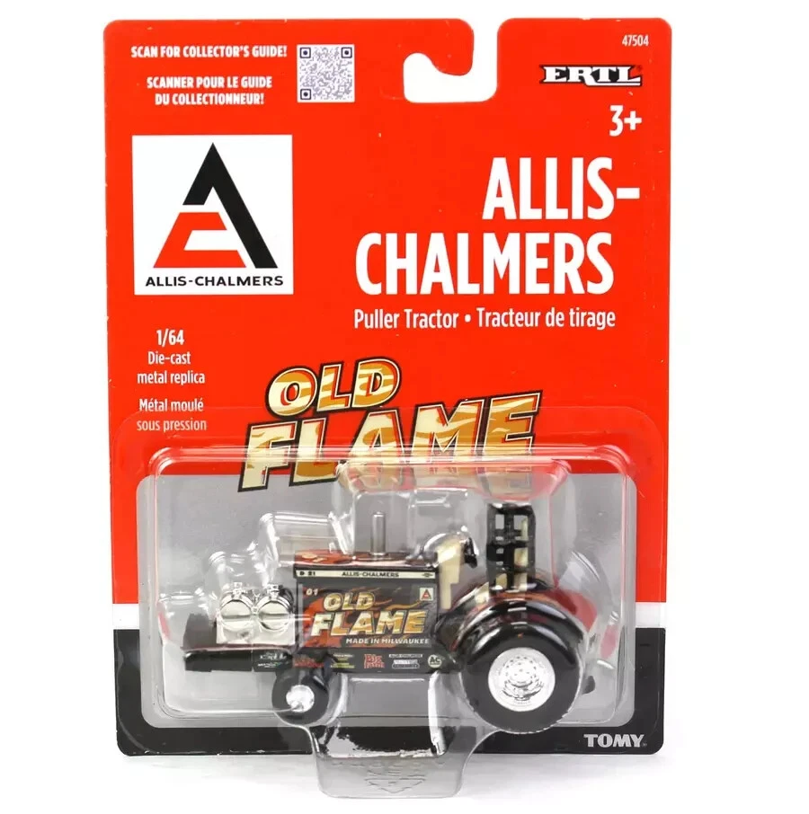NEW! Chase Unit    1/64 Scale Allis Chalmers  Puller "Old Flame" Pulling Tractor - Image 2 of 2