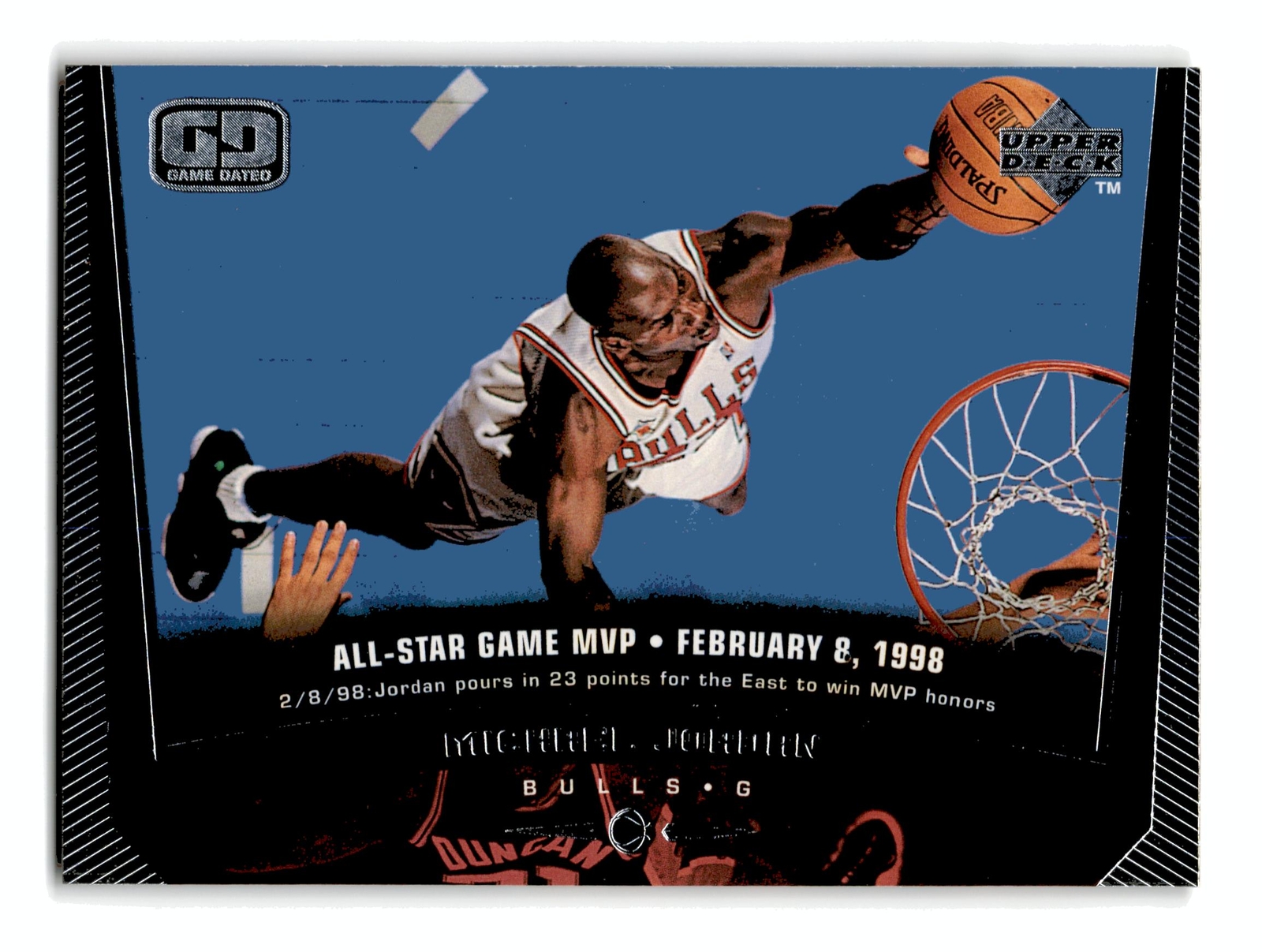 Michael Jordan 1998-99 Upper Deck #23 Chicago Bulls NM-MINT