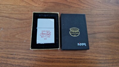 Zippo lighter Indiana Coca Cola Bottling Co vintage series 1937 